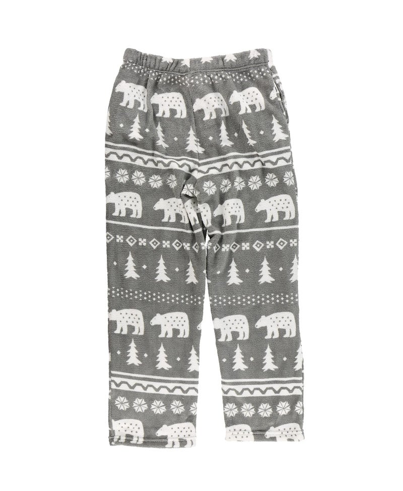 Lazy One Men's Fleece Pajama Pants, Nordic Fleece Pajama Bottoms for Men, Winter (Nordic Bear, MEDIUM) - Image 4